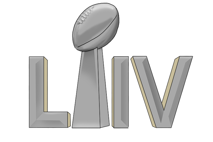 The Super Bowl uses roman numerals to tell fans which number Super Bowl they are referring to: